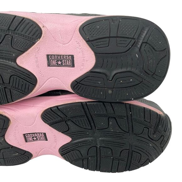 Converse C164 Women's Key Player Work Shoe Sneaker Safety Toe Size 8.5 Wide Pink - Picture 11 of 12